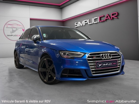 Audi s3 sportback 2.0 tfsi 310 s tronic 7 quattro ethanol occasion abbeville simplicicar simplicibike france