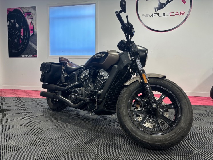 Indian scout bobber 1133 bridable a2 occasion simplicicar colomiers  simplicicar simplicibike france