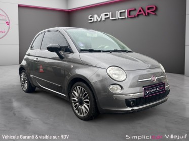 Fiat 500 serie 3 1.2 8v 69 ch lounge dualogic, toit panoramique, radar de recul, garantie 12 mois. occasion simplicicar...