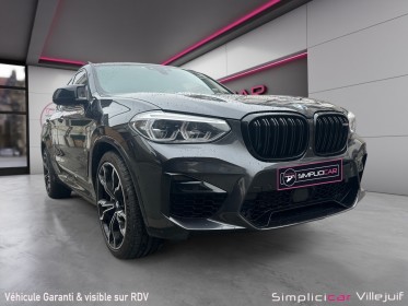 Bmw x4 m f98 2020 510ch bva8 competition, full option, toit ouvrant, caméra de recul, garantie 12 mois occasion simplicicar...