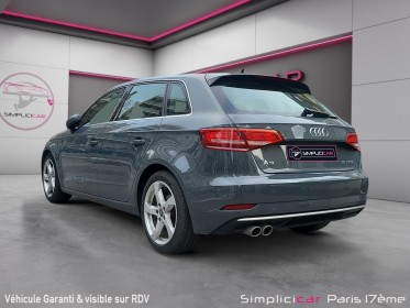 Audi a3 sportback 35 tfsi 150 s tronic 7 occasion paris 17ème (75)(porte maillot) simplicicar simplicibike france