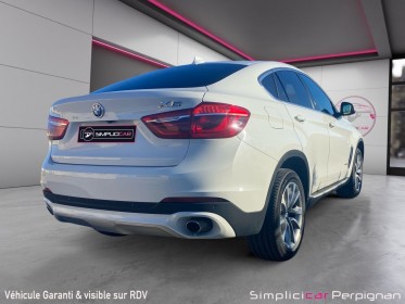 Bmw x6 f16 xdrive30d 258 ch lounge plus a - garantie 12 mois occasion simplicicar perpignan  simplicicar simplicibike france