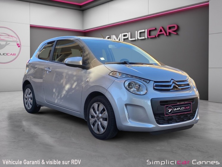 Citroen c1 c1 vti 82 feel occasion cannes (06) simplicicar simplicibike france