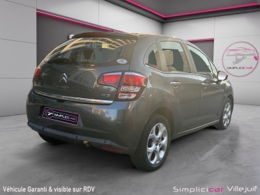 Citroen c3 puretech 82 vitamine, garantie 12 mois, radar ar, bluetooth entretien citroën occasion simplicicar villejuif ...