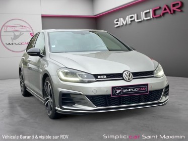 Volkswagen golf 2.0 tdi 184 bluemotion technology fap dsg7 gtd occasion simplicicar st-maximin simplicicar simplicibike france