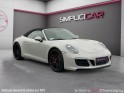 Porsche 911 carrera cabriolet carrera 4 cabriolet 991 450cv gts pdk - craie - lift- pack carbone - francaise occasion...