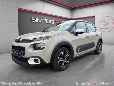 Citroen c3 2019 c3 puretech 110 ss eat6 shine, aide au parking ar, carplay, entretient citroën, garantie 12 mois occasion...