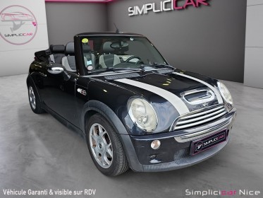 Mini cooper s cabriolet r52 1.6, 170ch. occasion  simplicicar vaucresson nice - pfvauto simplicicar simplicibike france