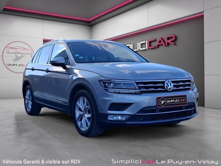 Volkswagen tiguan 2.0 tdi 150 carat  toit ouvrant occasion simplicicar velay simplicicar simplicibike france