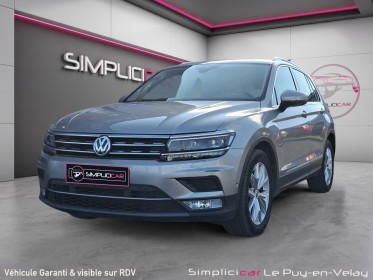 Volkswagen tiguan 2.0 tdi 150 carat  toit ouvrant occasion simplicicar velay simplicicar simplicibike france