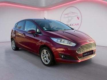 Ford fiesta ecoboost 100 ch titanium occasion simplicicar orgeval  simplicicar simplicibike france