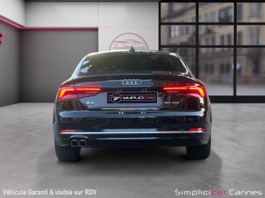 Audi a5 sportback 40 tdi 190 s tronic 7 s line occasion cannes (06) simplicicar simplicibike france