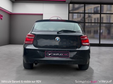 Bmw serie 1 f21 118i 170 ch sport, radar de recul, bluetooth, garantie 12 mois. occasion simplicicar villejuif  simplicicar...