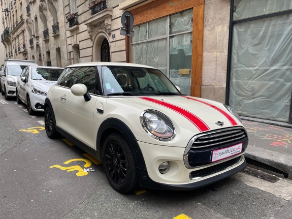 Mini hatch 3 portes f56 cooper 136 ch pack chili occasion paris 15ème (75) simplicicar simplicibike france