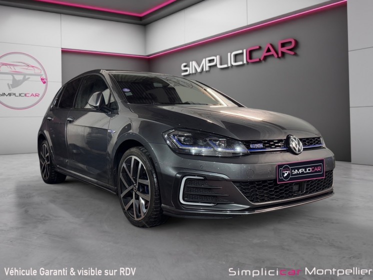 Volkswagen golf 1.4 tsi 150 hybride rechargeable dsg6 gte occasion montpellier (34) simplicicar simplicibike france