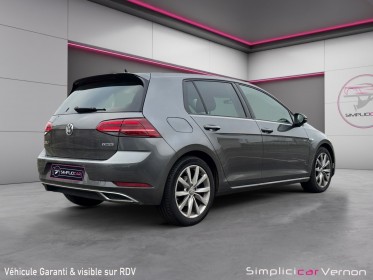 Volkswagen golf 1.6 tsi 130 carat  boitier flexfuel  radar av/ar  applecarplay  garantie 12 mois occasion simplicicar vernon...