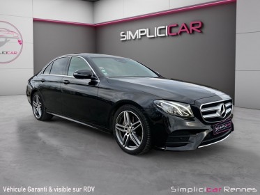 Mercedes classe e 220 d 9g-tronic amg line occasion simplicicar rennes simplicicar simplicibike france