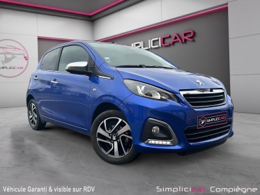 Peugeot 108 allure 1.0 vti 72ch - faible km - moteur a chaine - occasion simplicicar compiegne simplicicar simplicibike france