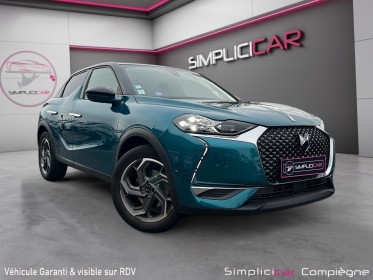 Ds ds3 crossback grand chic 130 eat8 - faible km - occasion simplicicar compiegne simplicicar simplicibike france