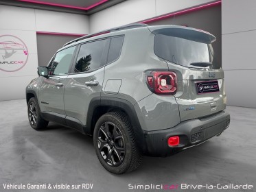 Jeep renegade 1.3 turbo t4 190 ch phev at6 4xe eawd 80th anniversary occasion simplicicar brive la gaillarde  simplicicar...