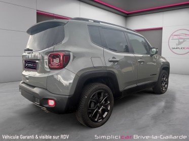 Jeep renegade 1.3 turbo t4 190 ch phev at6 4xe eawd 80th anniversary occasion simplicicar brive la gaillarde  simplicicar...