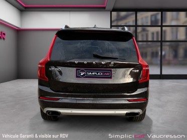 Volvo xc90 t8 twin engine 32087 ch geartronic 7pl momentum occasion simplicicar vaucresson simplicicar simplicibike france