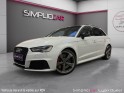 Audi rs3 sportback 2.5 tfsi 367 quattro s tronic 7 - garantie 12 mois occasion simplicicar lyon ouest simplicicar...