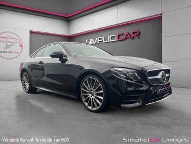 Mercedes classe e coupe 400 9g-tronic 4-matic fascination garantie 12 mois occasion simplicicar limoges  simplicicar...