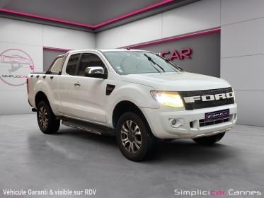 Ford ranger double cabine 2.2 tdci 150 4x4 xlt sport occasion cannes (06) simplicicar simplicibike france