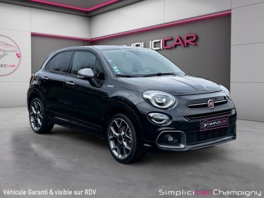 Fiat 500x my20 1.3 firefly turbo t4 150 ch dct sport carplay occasion champigny-sur-marne (94) simplicicar simplicibike france