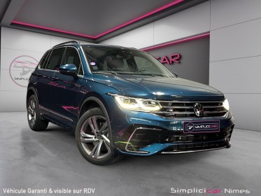 Volkswagen tiguan 1.4 ehybrid 245ch dsg6 r-line - attelage escamotable - tva rÉcup - garantie constructeur 07/2026 occasion...