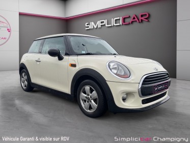 Mini hatch 3 portes f56 one 75 ch finition salt - toit ouvrant - climatisation occasion champigny-sur-marne (94) simplicicar...