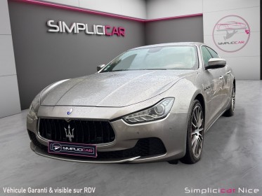 Maserati ghibli 3.0 v6 275 d. occasion  simplicicar vaucresson nice - pfvauto simplicicar simplicibike france