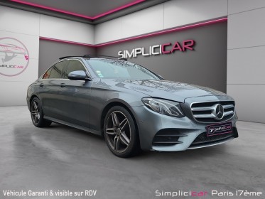 Mercedes classe e 220 d 9g-tronic sportline occasion paris 17ème (75)(porte maillot) simplicicar simplicibike france