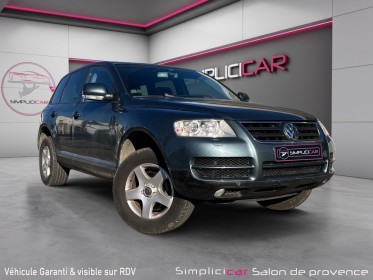 Volkswagen touareg r5 2,5 tdi/ 4x4 /attelage/boite meca occasion simplicicar salon de provence simplicicar simplicibike france