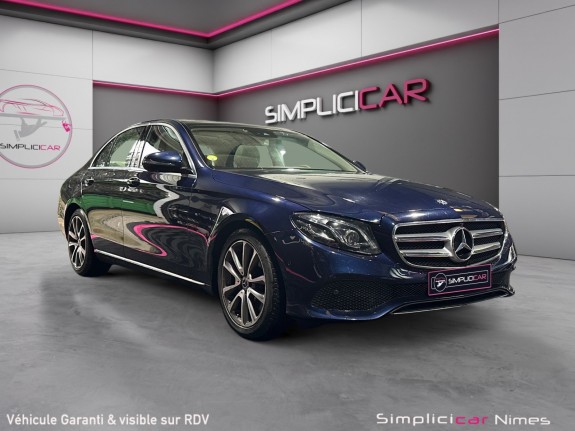 Mercedes classe e 350 d 9g-tronic - fascination - designo - garantie 12 mois occasion simplicicar nimes - rb auto simplicicar...