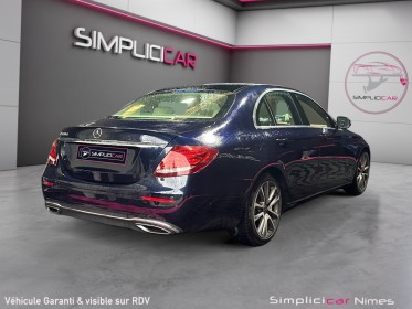 Mercedes classe e 350 d 9g-tronic - fascination - designo - garantie 12 mois occasion simplicicar nimes - rb auto simplicicar...