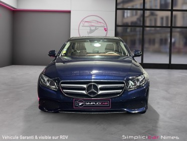 Mercedes classe e 350 d 9g-tronic - fascination - designo - garantie 12 mois occasion simplicicar nimes - rb auto simplicicar...