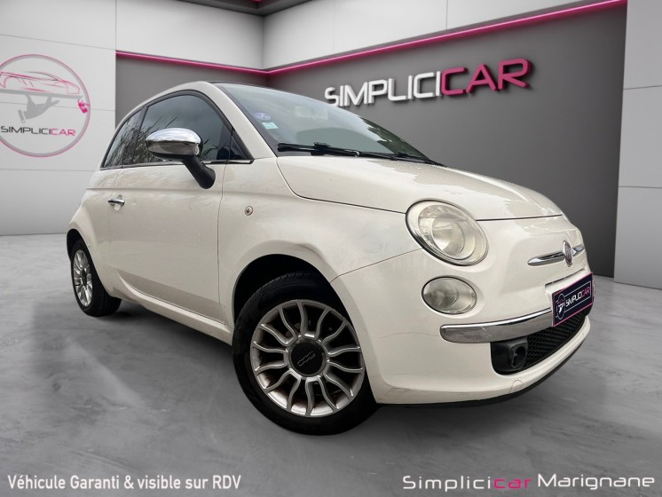 Fiat 500c 1.2 8v 69 ch ss lounge entretien a jour distribution ok garantie 12 mois occasion simplicicar marignane ...