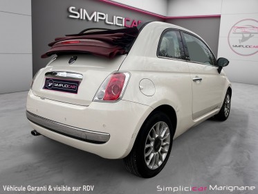 Fiat 500c 1.2 8v 69 ch ss lounge entretien a jour distribution ok garantie 12 mois occasion simplicicar marignane ...