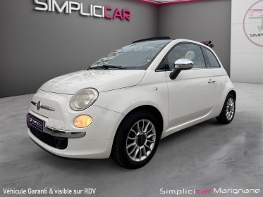 Fiat 500c 1.2 8v 69 ch ss lounge entretien a jour distribution ok garantie 12 mois occasion simplicicar marignane ...