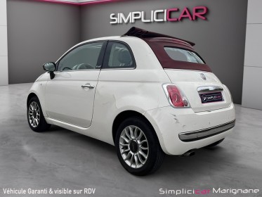 Fiat 500c 1.2 8v 69 ch ss lounge entretien a jour distribution ok garantie 12 mois occasion simplicicar marignane ...