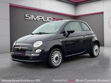 Fiat 500 1.2 8v 69 ch lounge occasion simplicicar brie-comte-robert simplicicar simplicibike france