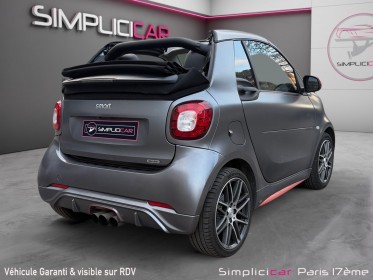 Smart fortwo cabrio 109 ch ss ba6 tailormade asphaltgold occasion paris 17ème (75)(porte maillot) simplicicar simplicibike...