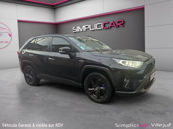 Toyota rav4 hybride my20 218 ch 2wd lounge, garantie 12 mois, entretient toyota, camera 360, carplay, occasion simplicicar...