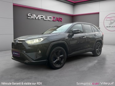 Toyota rav4 hybride my20 218 ch 2wd lounge, garantie 12 mois, entretient toyota, camera 360, carplay, occasion simplicicar...