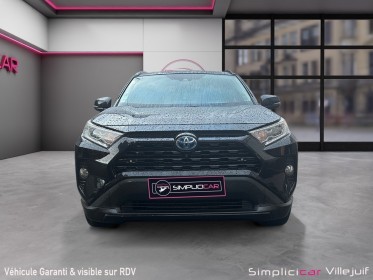 Toyota rav4 hybride my20 218 ch 2wd lounge, garantie 12 mois, entretient toyota, camera 360, carplay, occasion simplicicar...