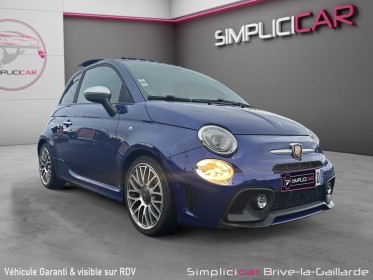 Fiat 500 1.4 turbo t-jet abarth 500 1.4 turbo t-jet 595 turismo occasion simplicicar brive la gaillarde  simplicicar...