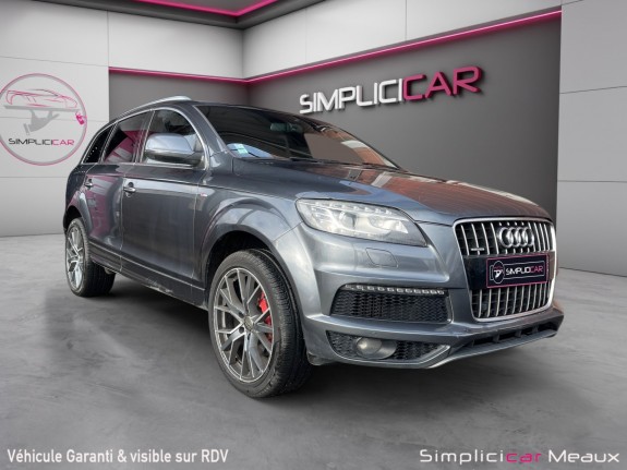 Audi q7 q7 3.0 v6 tdi 204 dpf quattro s line tiptronic a 7 pl occasion simplicicar meaux simplicicar simplicibike france