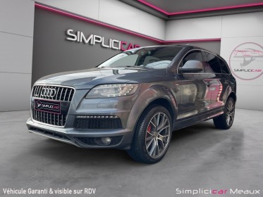 Audi q7 q7 3.0 v6 tdi 204 dpf quattro s line tiptronic a 7 pl occasion simplicicar meaux simplicicar simplicibike france